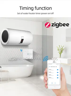 Tuya Zigbee Touch Smart 20amps Switch White Color