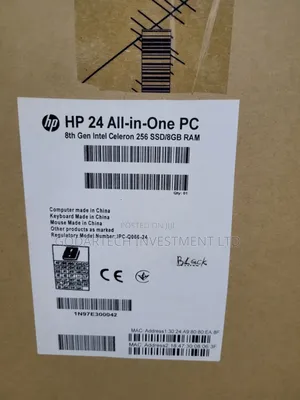 New Desktop Computer HP AiO 22 8GB Intel Celeron SSD 256GB