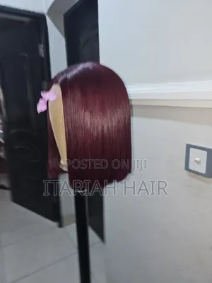 10" With 5x5 Bone Straight Human Hair