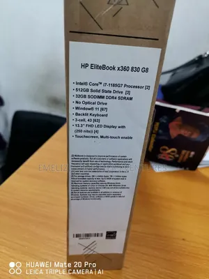 New Laptop HP EliteBook 830 G8 32GB Intel Core i7 SSD 512GB