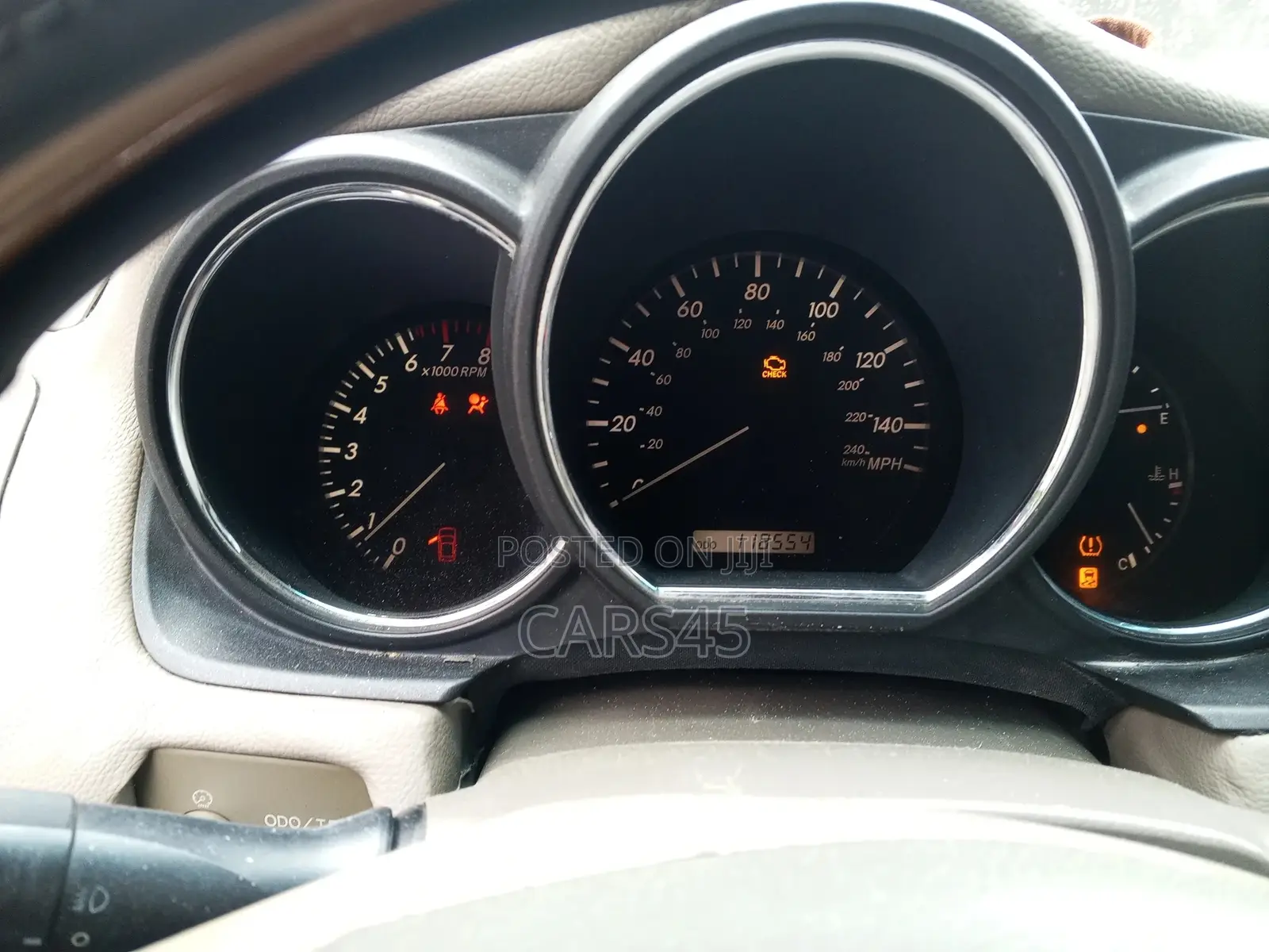 Lexus RX 2008 Gold