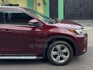Toyota Highlander Limited 4x4 V6 (3.5L 6cyl 8A) 2018 Burgundy
