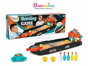 KingSport Tabletop Bowling Game – Mini Alley With Pins, Ages 3+