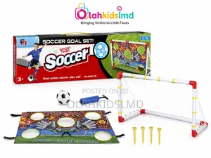 Soccer Goal Set With Target Net, Ball Pump, Kids Sport Toy
