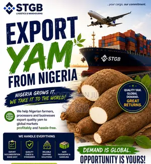 Yam Export From Nigeria – Fast Reliable