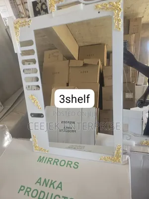 Mirrow With 3 Shelf
