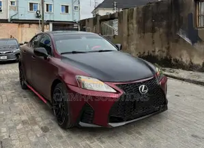 Lexus IS 2008 Red
