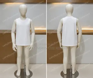 Boys White Tank Top Singlet