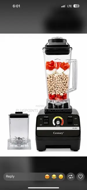 Century Blender 2000w Multifunction Blender/ Food Processor