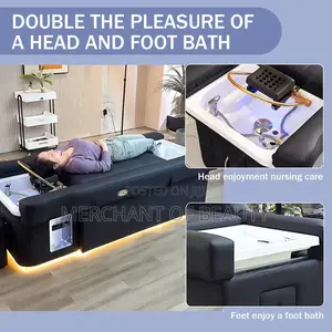 Shampoo Basin and Pedicure