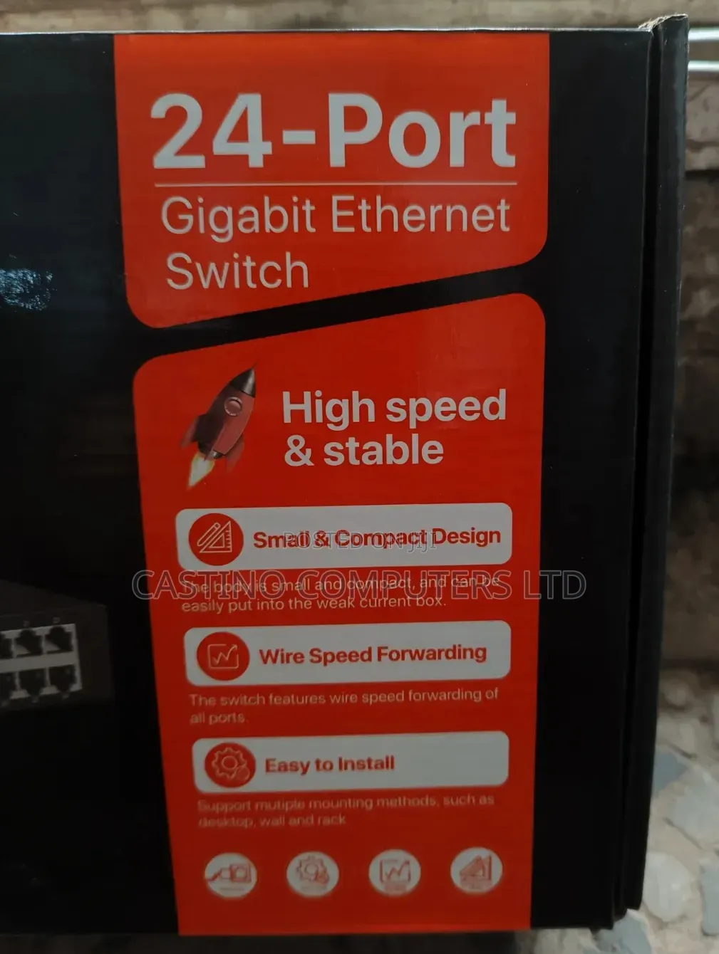 24port Gigabit Tenda Switch