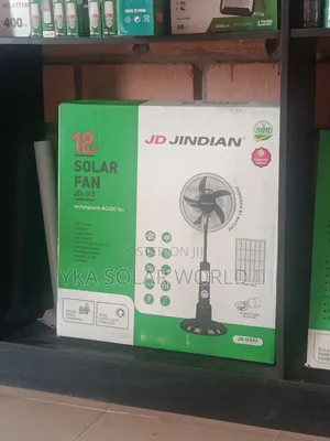 Solar Rechargeable Fan