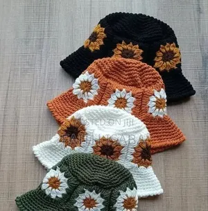 Crochet Ruffle Hat