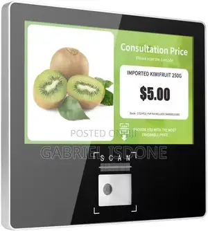 Android PC Wall Mounted Price Checker Touch Screen Kiosk, WiFi
