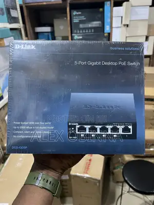 5 Port Gigabit PoE Switch(DGS-1005p)