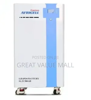Africell 15kWh 51.2V LiFePO4 Lithium Battery