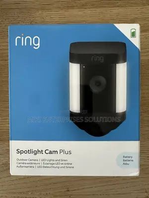 Ring Spotlight Cam Plus, Battery Newest Model