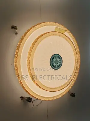Elegant Circular Crystal Flush Mount