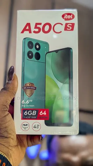 New Itel A50C 32 GB Black