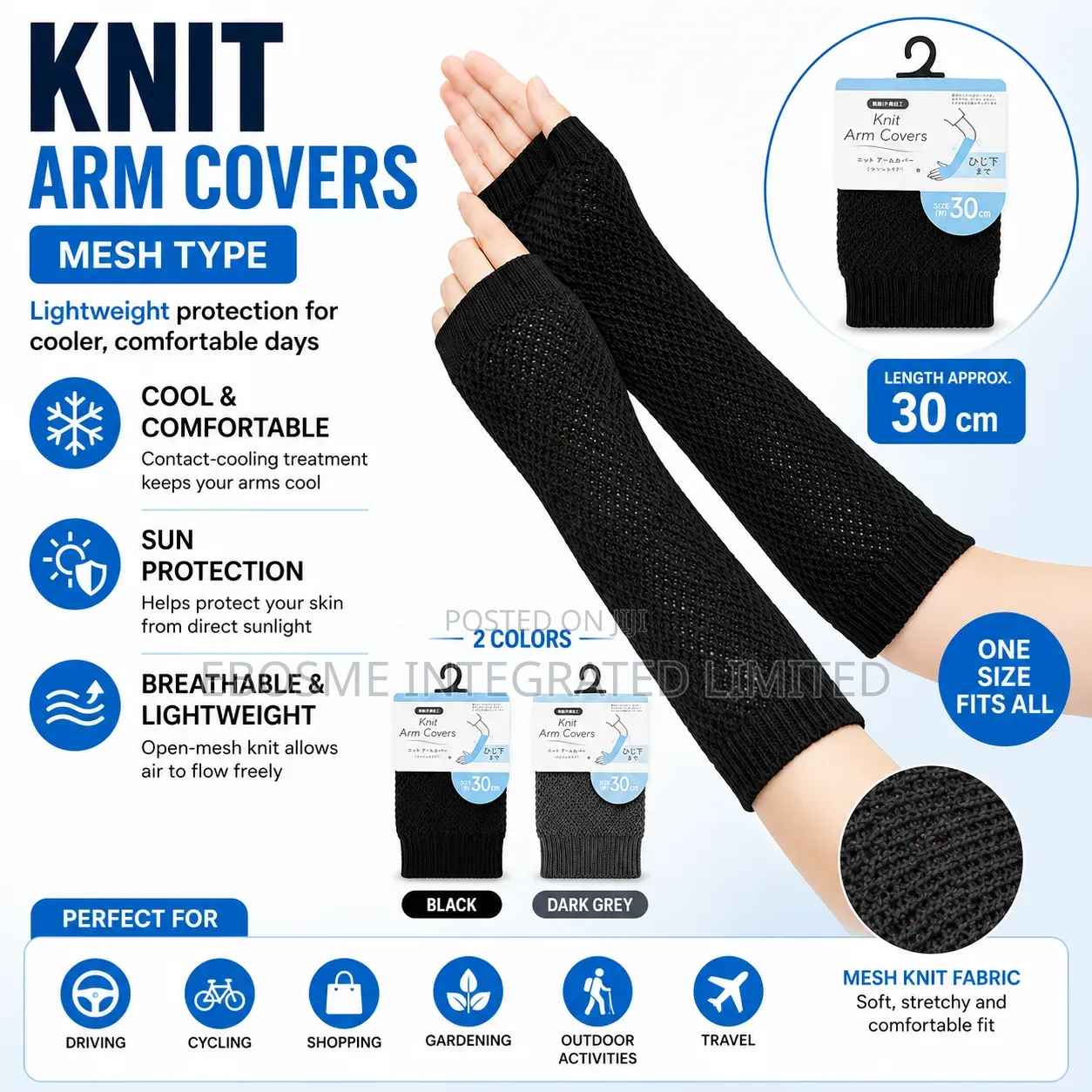 Knit Arm Covers