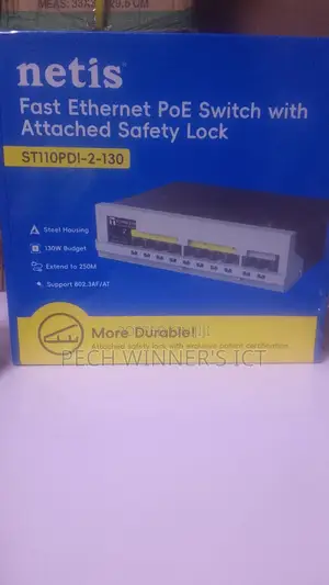NETIS 8 Port Poe Switch