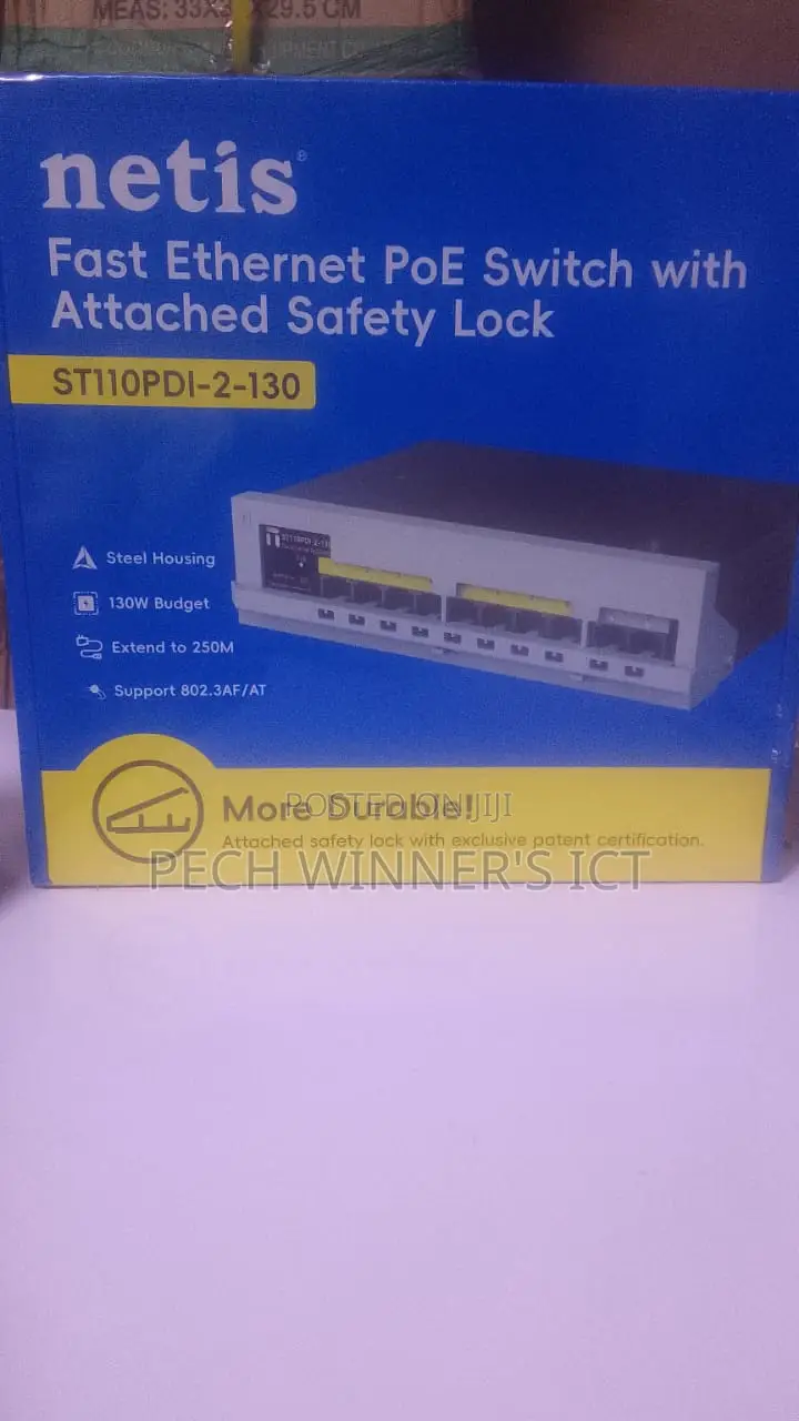 NETIS 8 Port Poe Switch