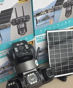 T30 V380-4g-3 Lens PTZ All Rotating Solar Powered CCTV Camera