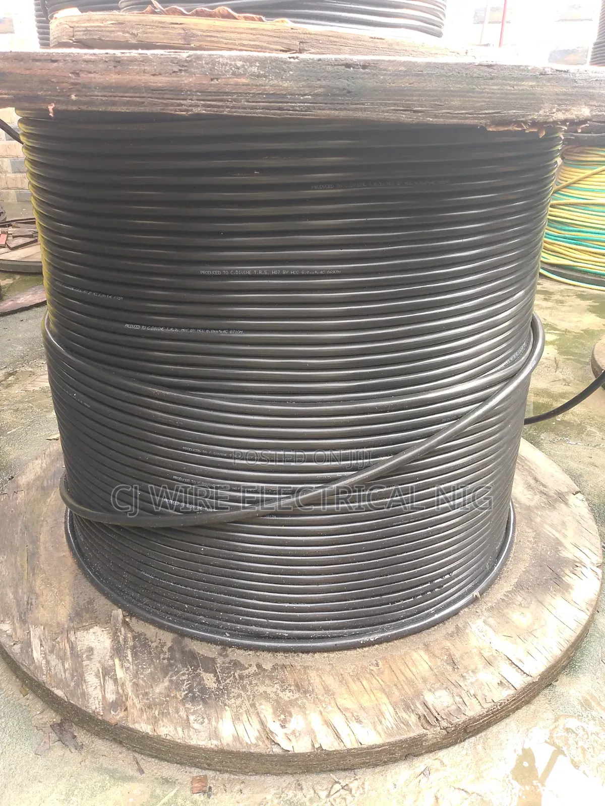 6mm 4core Flex Wire Cable