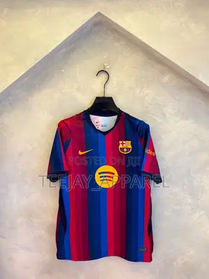 Barcelona Home Jerseys Available!