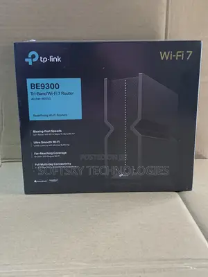 TP-Link Archer Be550 Tri-Band Wi-Fi 7 Router
