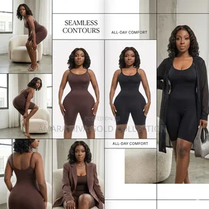 Women's Seamless Bodycon Biker Short Romper / Bodysuit