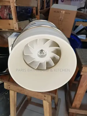 Mixed Flow Inline Duct Fan With Dual-Speed Controller 6inche