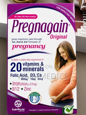 Pregnagain Original – Pregnancy Multivitamin Supplement