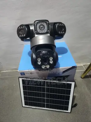4g Triple Lens Solar Camera
