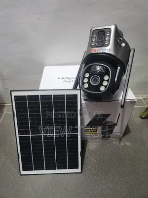 4g Solar Dual Lens Camera