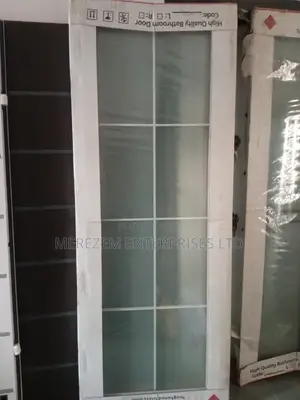 Beautiful Glass Door Perfect for Your Toilet