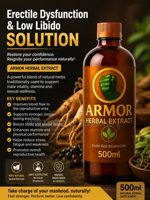 Armor Herbal Extract – Men's Vitality Performance Support