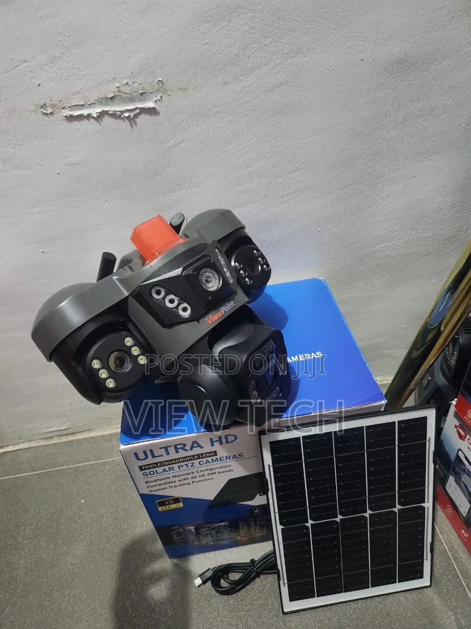 3 Lens Eseecloud Solar Camera