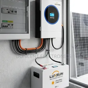Luxsun 1.2kva Hybrid Inverter and 2.56kwh Lithium Battery Combo