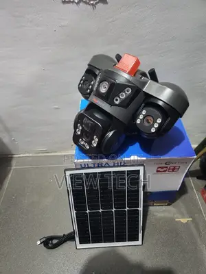 4G Solar Camera Tripple Lens