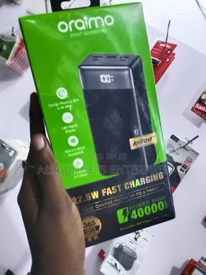 Oraimo Power Bank Fast Charging