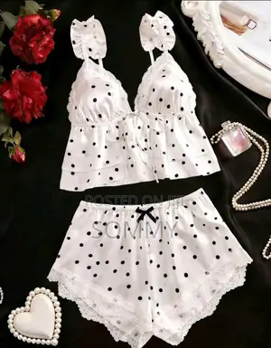 Lace Bow Front Cami PJ