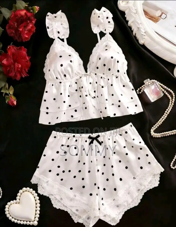 Lace Bow Front Cami PJ