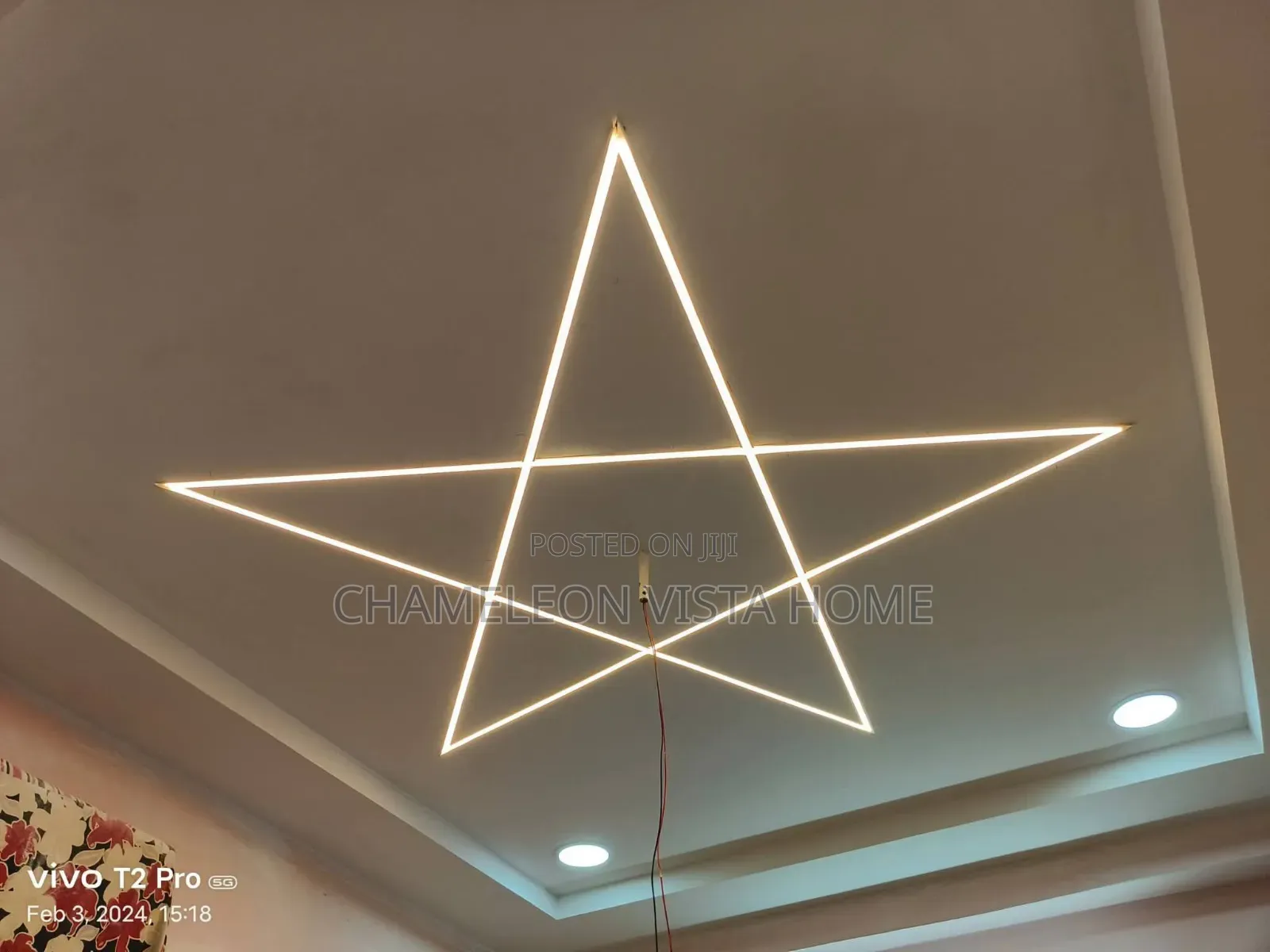 Polystyrene Ceiling Pop Installation