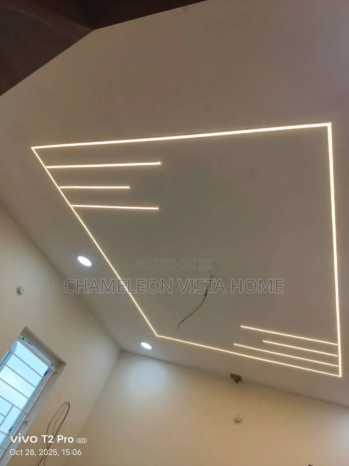 Polystyrene Ceiling Pop Installation