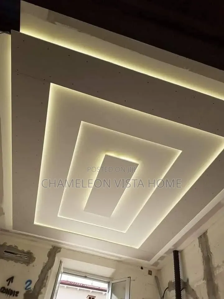 Polystyrene Ceiling Pop Installation