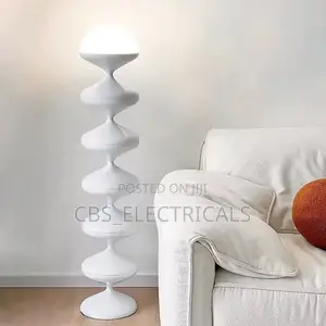 Modern Sculptural Orb Floor Lamp
