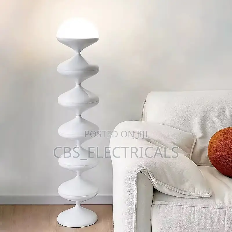 Modern Sculptural Orb Floor Lamp