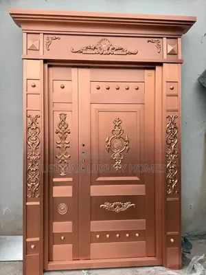 Real Copper Top Security Entrance Door