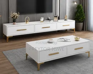 Luxury 2 in 1 TV Stand and Centre Table
